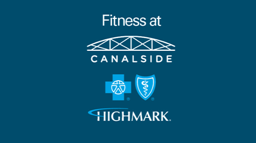 canalside logo and highmark blue cross blue shield logo