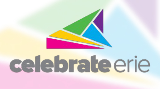 Celebrate Erie logo with Celebrate Erie in text