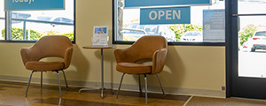 sitting area of the medicare center